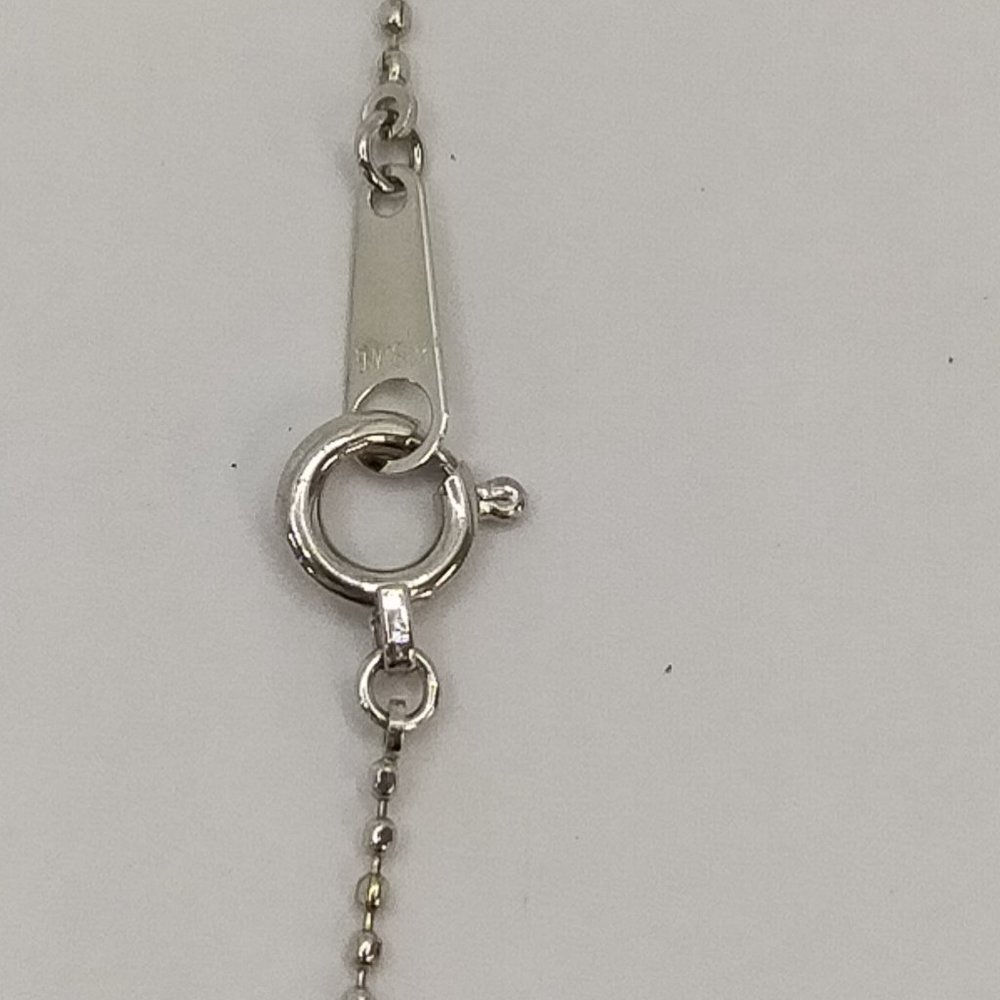 Jewelry Pendant Necklace Star Diamond 0.15ct Whit - Picture 5 of 7